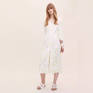 House of Sunny Printed Midi Dress